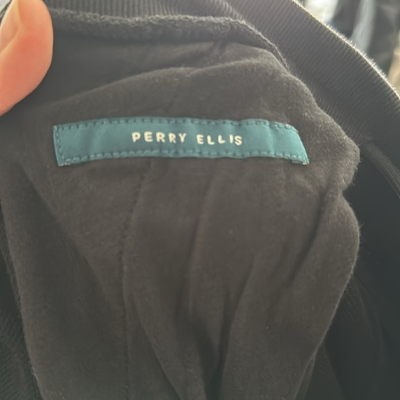 Perry Ellis men’s black sweat pants size M - Picture 3 of 4